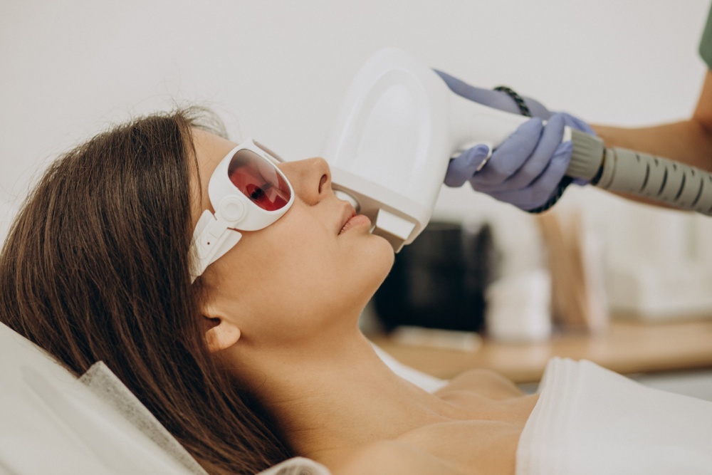 paciente depilandose el labio